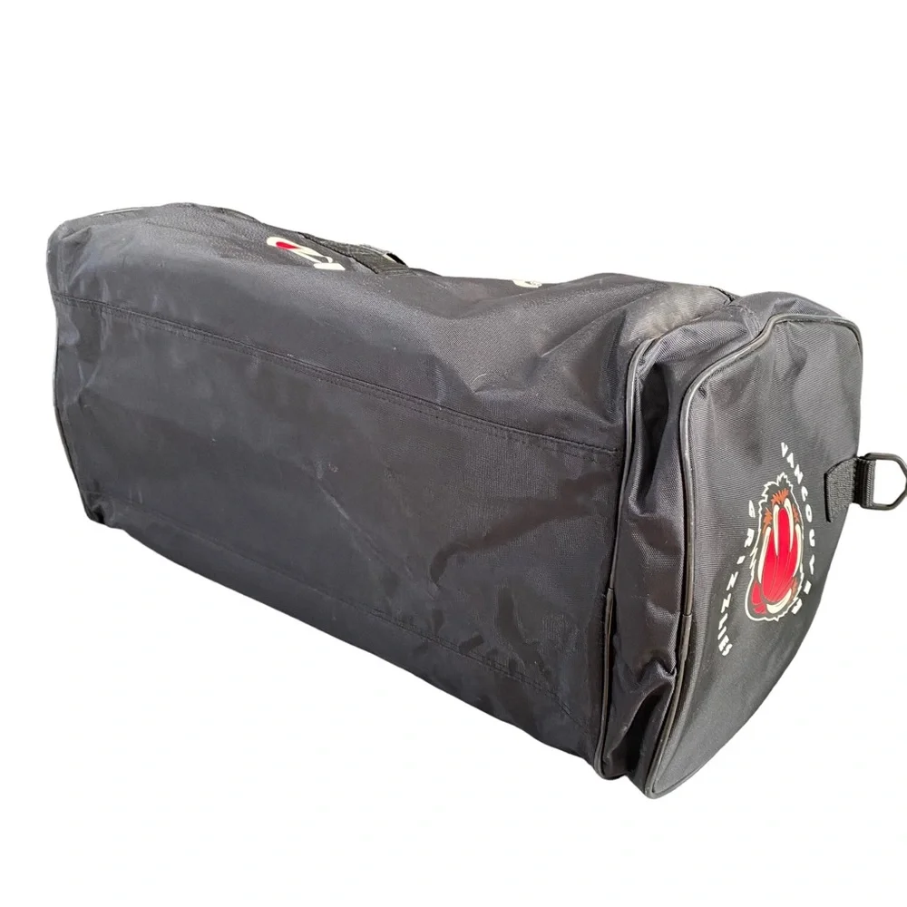 Champion Vintage Vancouver Grizzlies Duffle Bag NBA Basketball Travel 90s Black
